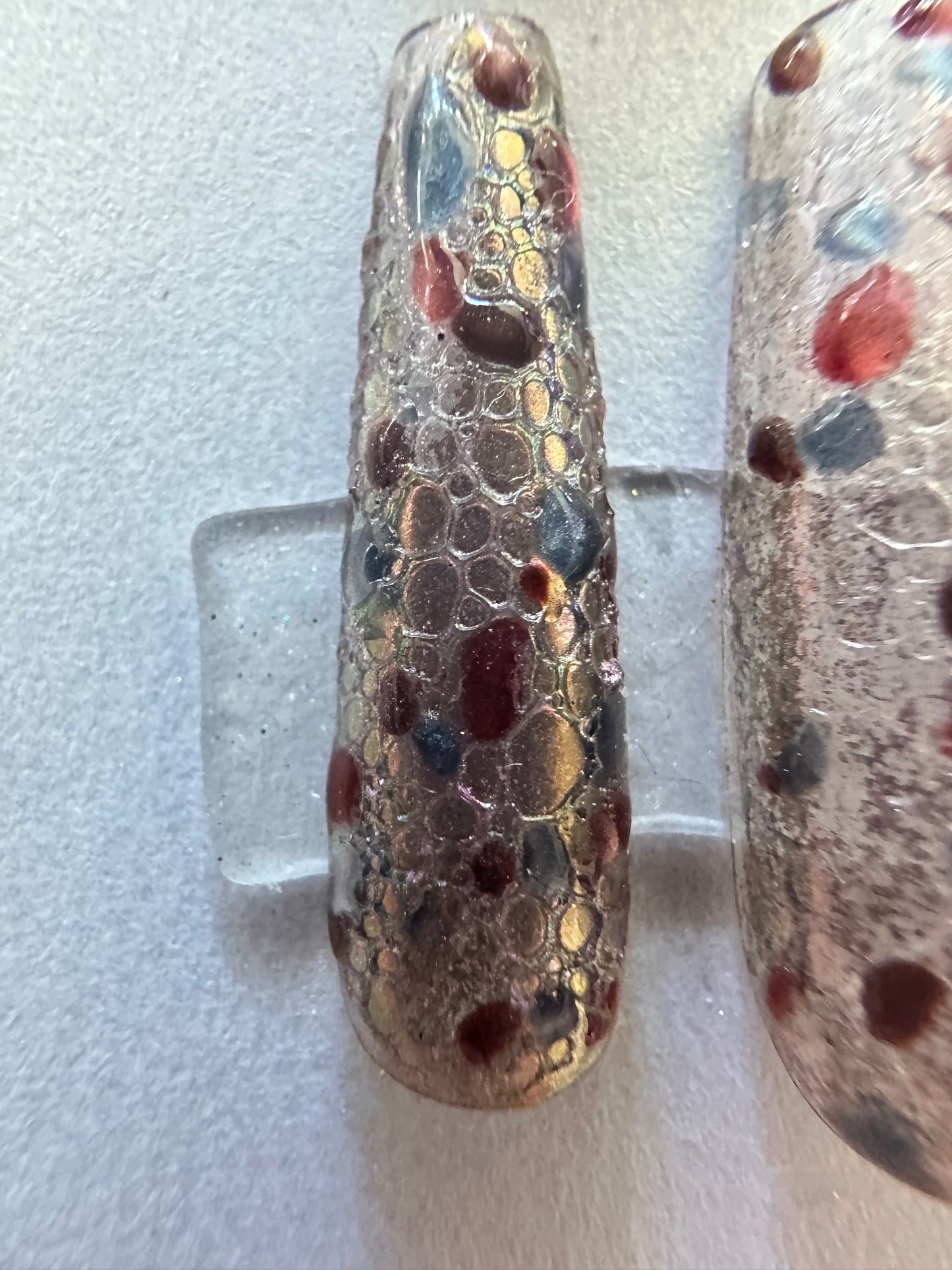 Cat eye chrome bubbles