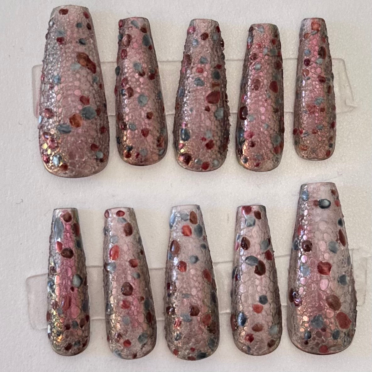 Cat eye chrome bubbles
