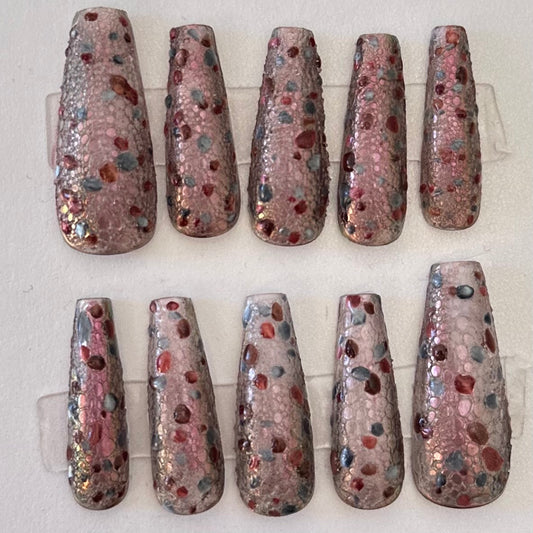 Cat eye chrome bubbles